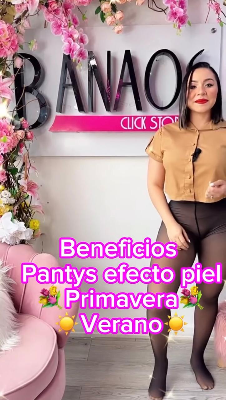 Medias Pantys efecto piel de temporada (Primavera-Verano)